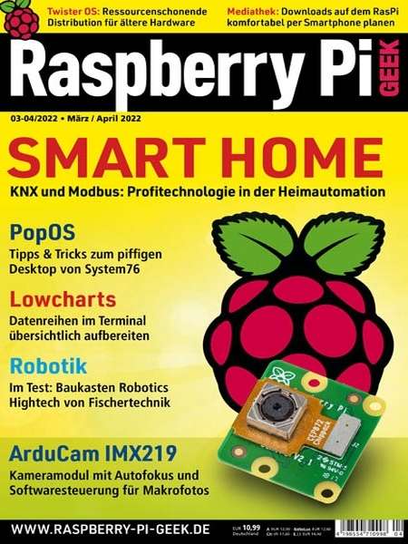 Raspberry Pi Geek №3-4 (Marz-April 2022)