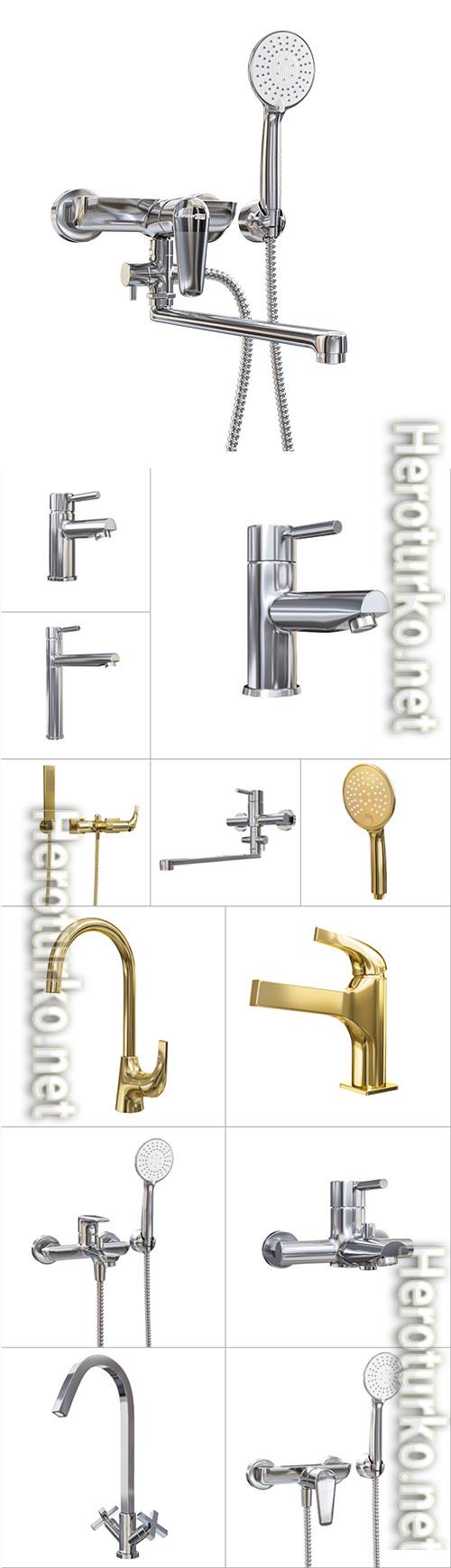 3D model Faucet Set 1