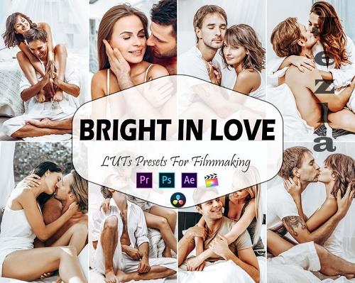 10 Bright In Love Video LUTs Presets, Romantic bright LUT preset