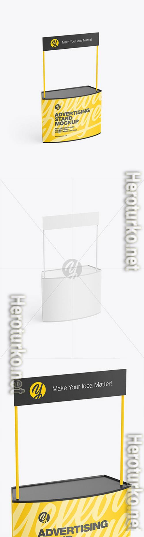 Advertising Stand Mockup 72130