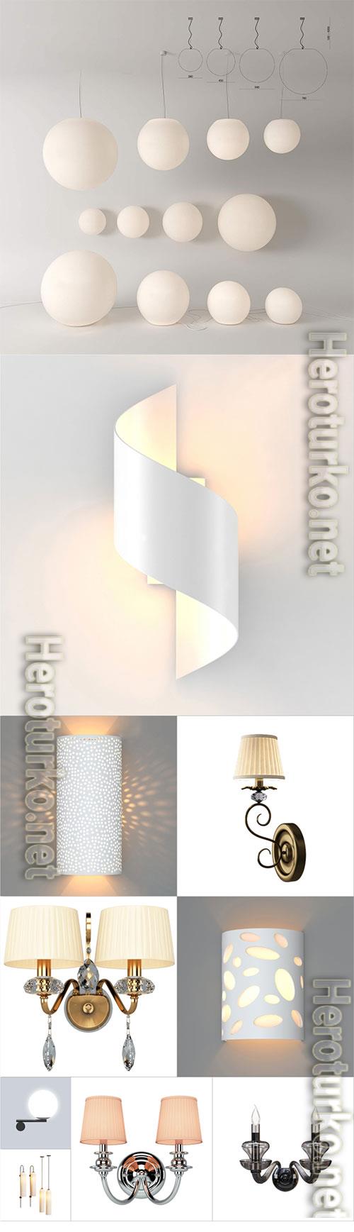 3D model Wall light Set 1 3D model Wall light Set 1
