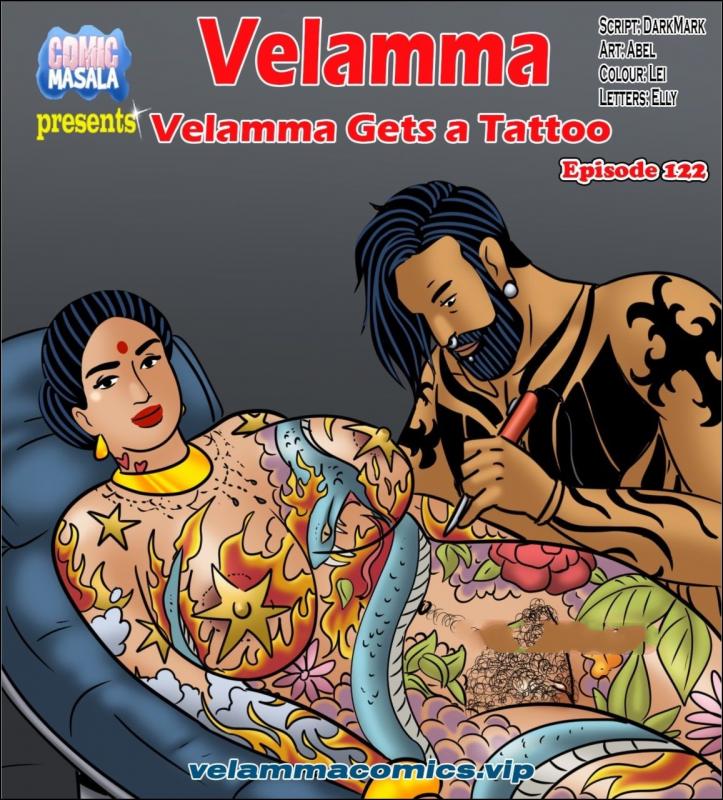 Velamma - Chapter 122 - Velamma Gets a Tatoo Porn Comic