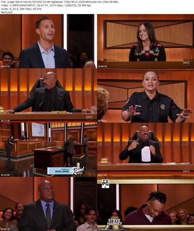 Judge Steve Harvey S01E03 Ok Mr Hightower 720p HEVC x265 