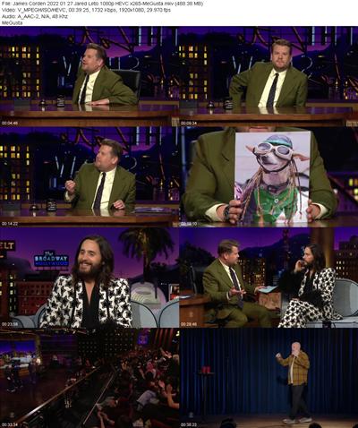 James Corden 2022 01 27 Jared Leto 1080p HEVC x265 