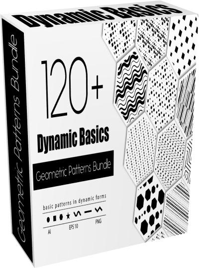 Creative Market - Dynamic geometric patterns