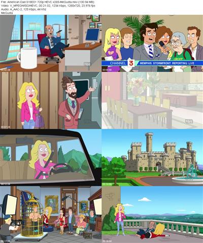 American Dad S18E01 720p HEVC x265 