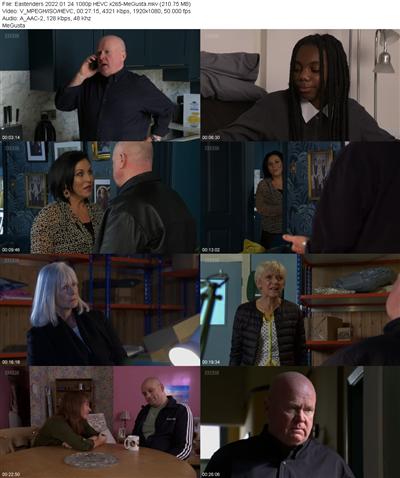 Eastenders 2022 01 24 1080p HEVC x265 