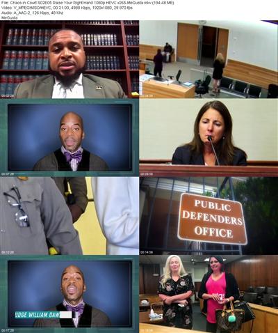 Chaos in Court S02E05 Raise Your Right Hand 1080p HEVC x265 