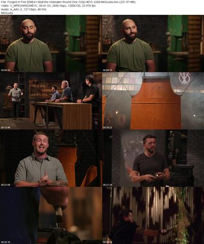 Forged in Fire S08E41 Beat the Unbeaten Round One 720p HEVC x265 