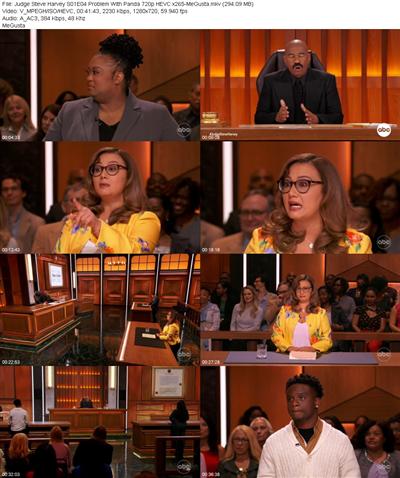 Judge Steve Harvey S01E04 Problem With Panda 720p HEVC x265 