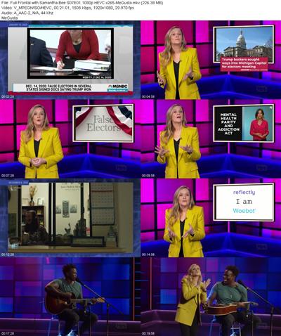 Full Frontal with Samantha Bee S07E01 1080p HEVC x265 