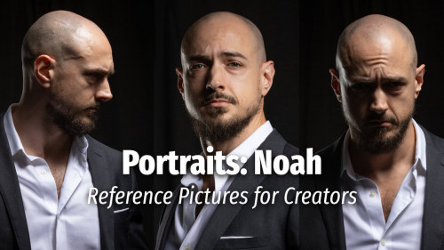 Cubebrush - Reference Pictures - Portraits: Noah  