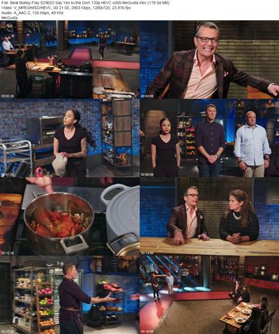 Beat Bobby Flay S29E02 Say Yes to the Dish 720p HEVC x265 