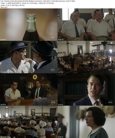 Women of the Movement S01E05 Mothers and Sons 720p HEVC x265 