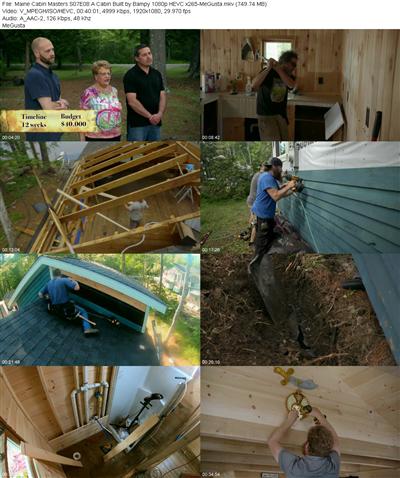 Maine Cabin Masters S07E08 A Cabin Built by Bampy 1080p HEVC x265 