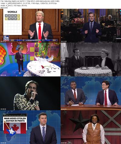 Saturday Night Live S47E11 720p HEVC x265 