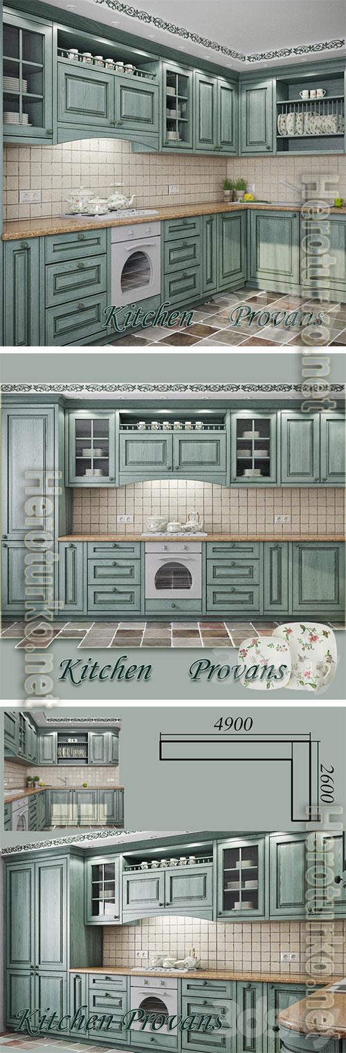 Provence style kitchen