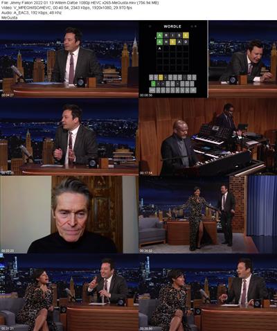 Jimmy Fallon 2022 01 13 Willem Dafoe 1080p HEVC x265 