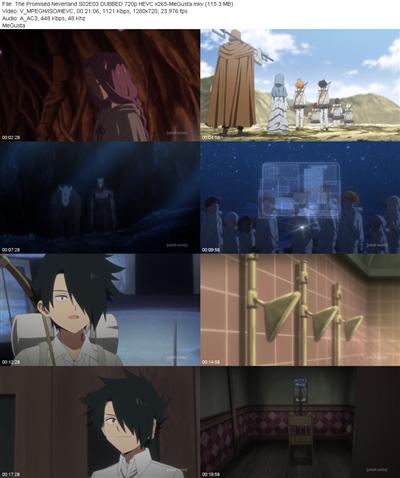The Promised Neverland S02E03 DUBBED 720p HEVC x265 