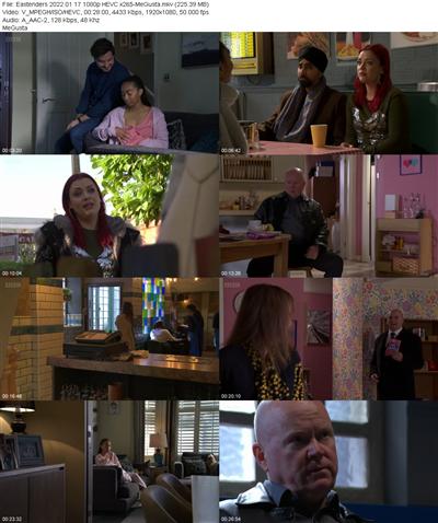 Eastenders 2022 01 17 1080p HEVC x265 