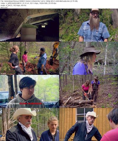 Homestead Rescue S09E01 Home Is Where the Yurt Is 1080p HEVC x265 