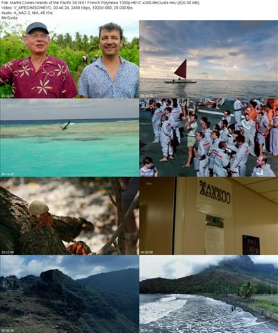 Martin Clunes Islands of the Pacific S01E01 French Polynesia 1080p HEVC x265 