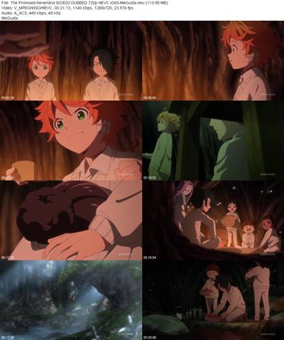 The Promised Neverland S02E02 DUBBED 720p HEVC x265 