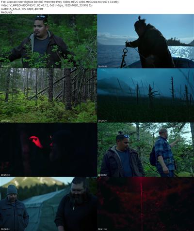 Alaskan Killer Bigfoot S01E07 Were the Prey 1080p HEVC x265 