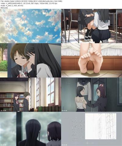 Akebis Sailor Uniform S01E03 1080p HEVC x265 