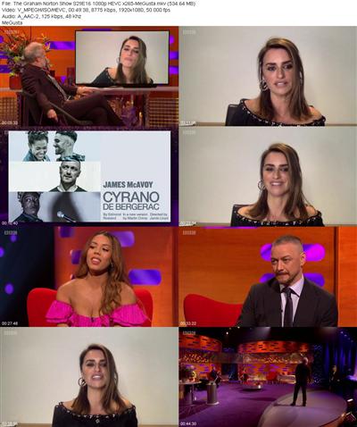 The Graham Norton Show S29E16 1080p HEVC x265 