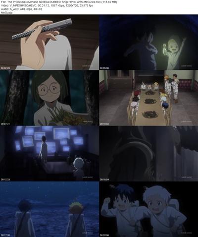 The Promised Neverland S02E04 DUBBED 720p HEVC x265 
