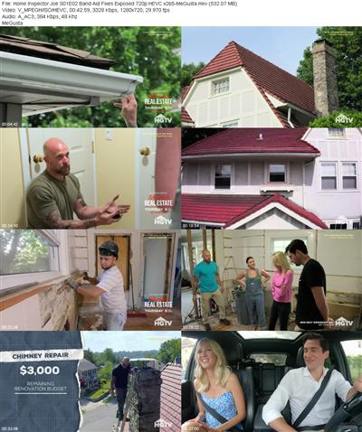 Home Inspector Joe S01E02 Band Aid Fixes Exposed 720p HEVC x265 