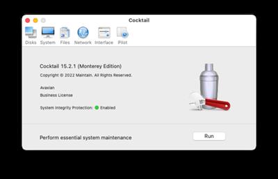 Cocktail Monterey Edition 15.2.1 macOS