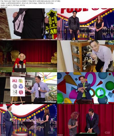 Penn and Teller Fool Us S08E11 720p HEVC x265 