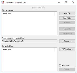 Document2PDF Pilot 2.26.0