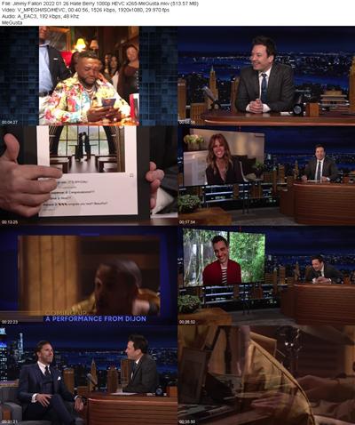 Jimmy Fallon 2022 01 26 Halle Berry 1080p HEVC x265 