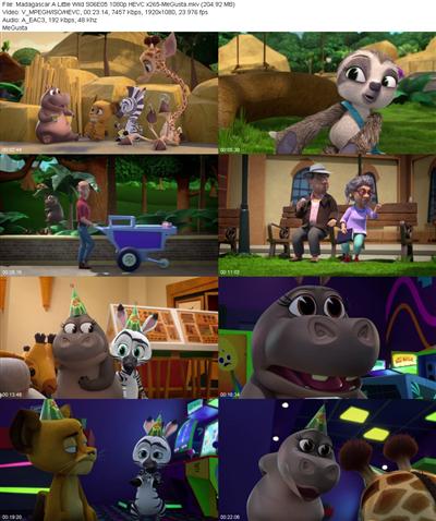 Madagascar A Little Wild S06E05 1080p HEVC x265 