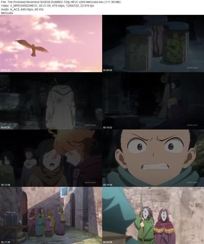The Promised Neverland S02E05 DUBBED 720p HEVC x265 