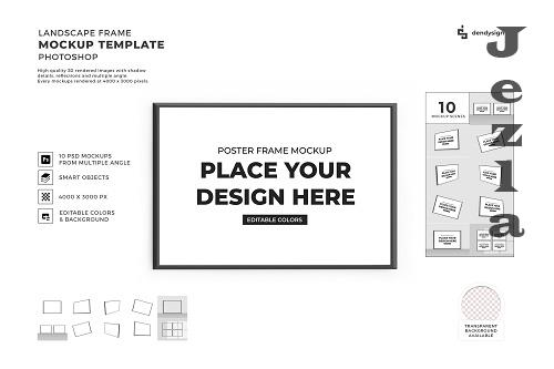 Frame Mockup Template Bundle - 1796592