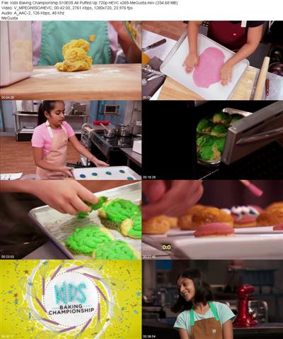 Kids Baking Championship S10E05 All Puffed Up 720p HEVC x265 