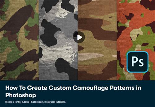 How To Create Custom Camouflage Patterns in Photoshop