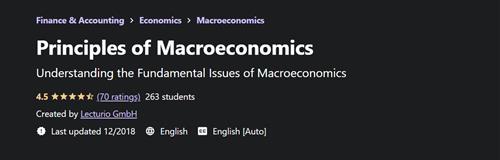 Udemy - Principles of Macroeconomics