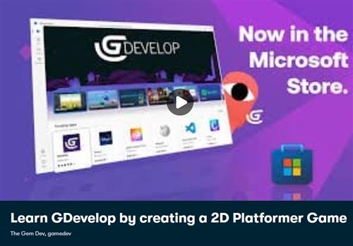 Learn How to create a 2D Platformer Game in GDevelop