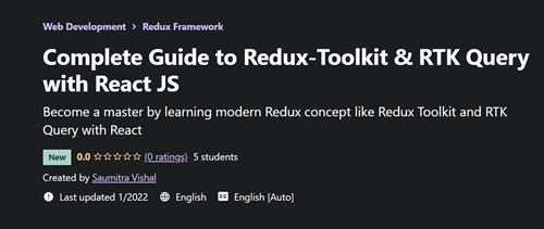 Complete Guide to Redux Toolkit & RTK Query with React JS