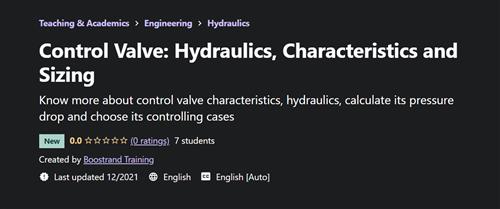Control Valve - Hydraulics, Characteristics and Sizing