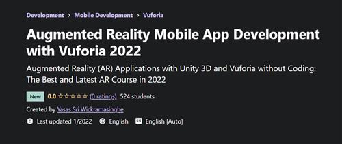 Udemy – Design Augmented Reality Applications Without Coding in 2022