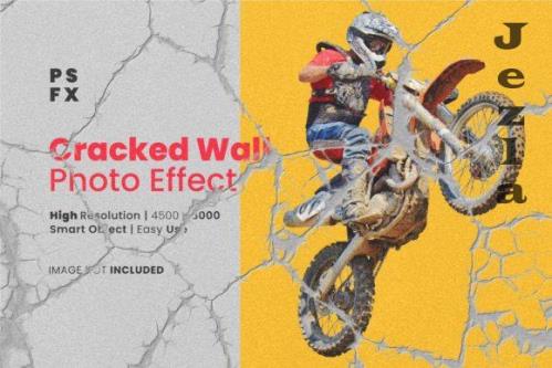 Cracked wall Psd Effect