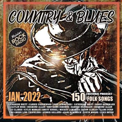 VA - Country And Rock Blues Folk Songs (2022) (MP3)