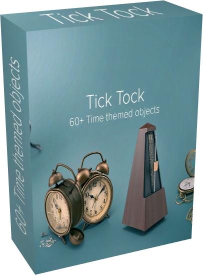 PixelSquid - Tick Tock Collection (PSD)