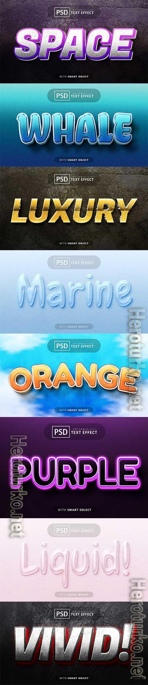 Psd text effect set vol 108 Psd text effect set vol 108